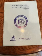 Very Rare First International Antartic Exhibition Journal 1962 picture