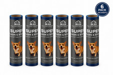 The Chalgroves Mega Lint Roller Refills 6 Pack 300 Sheets Extra Sticky Pet Hair picture