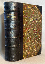 Antique American History Book French & Indian War Gentleman's Intelligencer 1756 picture