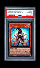Konami Yu-Gi-Oh 2026 Gagaga Girl LOCH-JP012 Secret Rare Holo PSA 10 picture