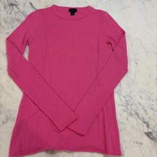 J. CREW COLLECTION Women's 100% Italian Cashmere Sweater Size Small Pink picture
