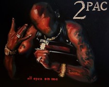 2PAC ALL EYEZ ON ME OIL PAINTING picture