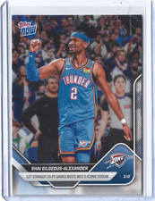 SHAI GILGEOUS-ALEXANDER 2025-26 Topps Now NBA #205 Oklahoma City Thunder picture