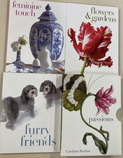 Passions Slipcase Set of 3 SC Carolyn Roehm 2021 Very Good picture