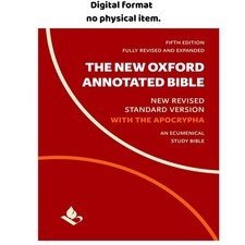 The New Oxford Annotated Bible with Apocrypha: , Michael Coogan (Editor) 2018 picture
