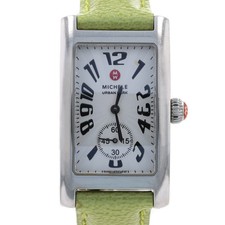 Michele Urban Park Ladies Watch MW02S00A0001 Stainless Quartz Green 1 Yr Wnty picture