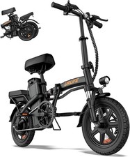 URLIFE Foldable Electric Bike for Adult City Folding Ebike 500W 20MPH 40Miles picture