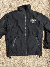 Guinness Dublin Brewery Beer Jacket Men Size Medium Black Used picture