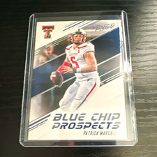 Panini 2017 Prestige Blue Chip Prospects Patrick Mahomes II Rookie Card #8 picture