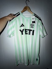 adidas Fan Version Austin FC Soccer Jersey Shirt Size M picture