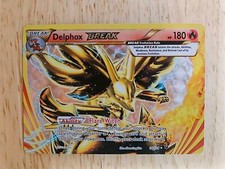 Delphox BREAK 14/124 Fates Collide NM Ultra Rare Pokemon Card picture