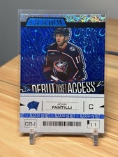 Adam Fantilli 2023-24 Upper Deck Credentials Debut Ticket Access Blue /149 RC picture