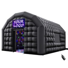 VEVOR Inflatable Nightclub Tent Blower 16.4x13.x12.5 ft Portable Cube for Party picture