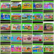 70+ Leap Frog Leapster Explorer Game Cartridges  Leapster Tablets Ultra Pick #LX picture