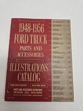 VINTAGE 1948-1956 FORD TRUCK MASTER PARTS & ACCESSORIES ILLUSTRATIONS CATALOG  picture