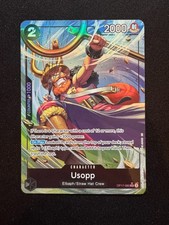 Usopp SR Alternate Art OP17-080 ONE PIECE The World's Strongest Warriors picture