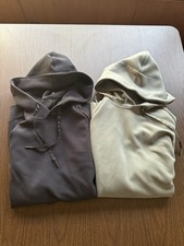 LOT (2) Lululemon Smooth Spacer Hoodies Green & Black XL Men’s Recovery Workout picture