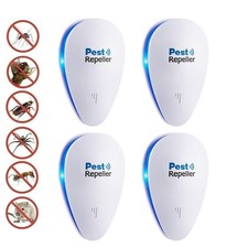 4PCs Ultrasonic Pest Reject Home Control Electronic Repellent Rat Mice Repeller picture