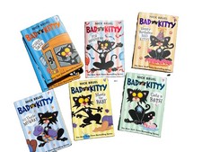 Bad Kitty Paperback Book Lot of 6 by Nick Bruel Juvenile Fiction Ages 4-8 picture