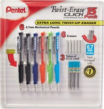 Pentel Twist-Erase Click Mechanical Pencil Set picture
