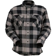 Z1R 3040-2552 The Duke Flannel Shirt 5XL Gray/Black picture