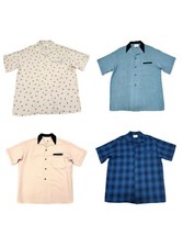 VINTAGE 1950'S SWANKYS ROCKABILLY SHIRT -XSMALL - 3X picture