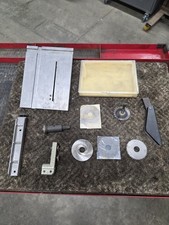 Vintage Emco Unimat SL Table Saw Attachment Set Blades Arbor Accessories picture
