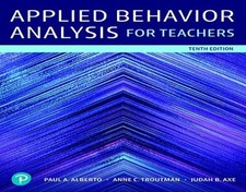 Applied Behavior Analysis for TEACHERS 9780135607558 picture