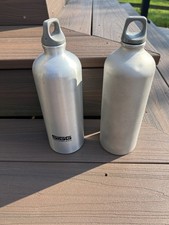 2 Vintage Sigg 1  Liter Fuel Bottles as Pictured Gaskets Good picture