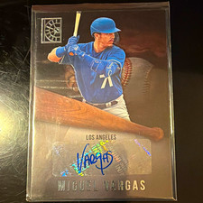 2022 Panini Capstone Autographs Miguel Vargas #AU-MV RC Auto Dodgers picture