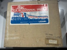 RARE Lionel TCA bicentennial Special 1776-1979 IN BOX PAPERS picture