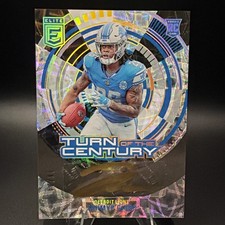 2023 Panini - Turn of the Century Auto RC Jahmyr Gibbs #TC-JAH Black Gold /24  picture