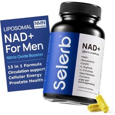 Selerb Men's Health Supplement Prostate Support with Resveratrol CoQ10 60caps picture