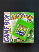 NEW RARE Pokémon Green Version GBC Cartridge Only Tested Saves FAST SHIP picture