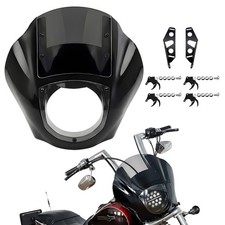 Quarter Fairing Windshield for Harley Dyna 2006-2017 FXDB FXD FXDC FXDL FXDLS picture