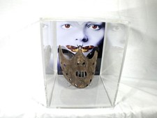 Hannibal Lector Mask, Silence of the Lambs,  Acrylic Box Case, Signed, Numbered, picture