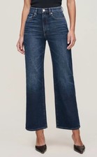 DL1961 Karmine Refined Wide Leg Sculp System High Rise Jeans MSRP $229 picture