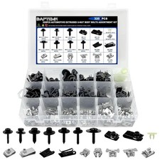 320PCS Automotive Body Bolt & U-Style Clip Nut Assortment Kit, 19 Sizes for GM F picture