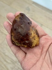 Natural Baltic Amber Stone High 48 grams Raw Tiger White Royal stone 琥珀色 العنبر picture