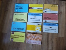 Set Of 11 Vintage 1971-1977 Owner's Manuals picture
