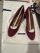 Margaux The Heel in Red Suede, Size 10/41M perfect condition picture