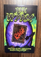 1995 The Wyrm Rage CCG Preview Packet Promo Card White Wolf Lot of 2 Pop-Up picture