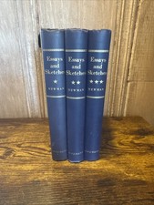 John Henry Newman Essays & Sketches 3 Volume lot HARDCOVER picture