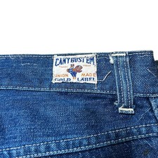 True Vintage 1930s 1940s Can’t Bust Em Jean Shorts picture