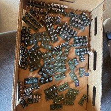 Large 15mm Napoleonic Wars Painted Infantry Miniatures Army Regiment Lot picture