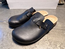 CUSHIONAIRE Hana Unisex Clogs | Comfortable faux Leather Clogs W12 M10 picture