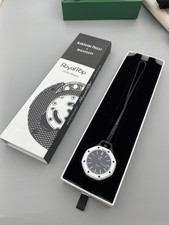 📣Swatch x Audemars Piguet Royal Ocho Negro Bioceramic Pocket Watch New with box picture