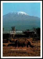 Tanzania 1996 - UNESCO, Kilimanjaro Park - Souvenir Sheet - Scott 1513 - MNH picture