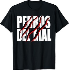 Retro Dios Perdona Los Perros No Mexican Wrestling Two Sided T-Shirt picture