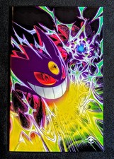 Fame Satoshi Tajiri Grim Shady Gengar Embossed Spot Foil + COA #51/100 picture